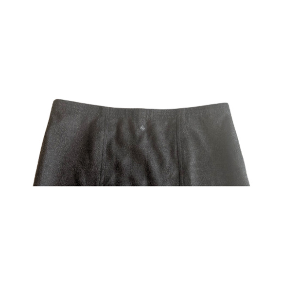 PrAna Nicky Wool-Blend Charcoal Gray Mini Skirt Size 12 - Picture 5 of 7